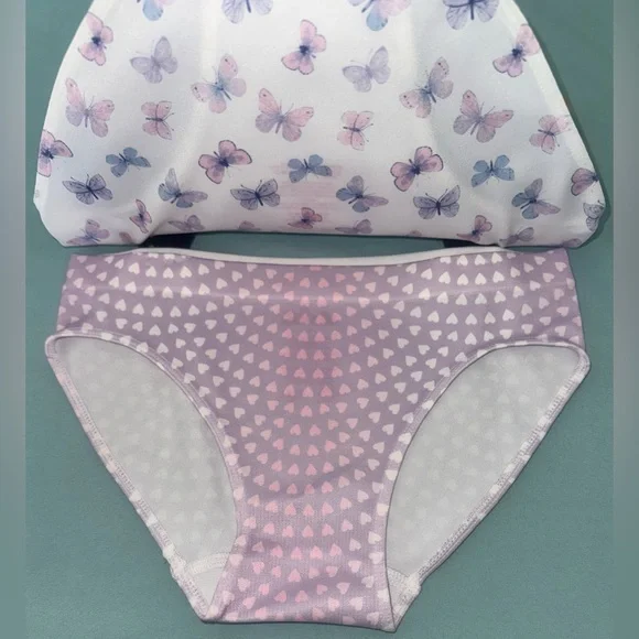 Justice Girls Seamless Bikini Underwear, 5-Pack - Picture 6 of 8